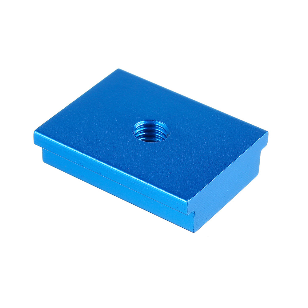 Aluminum Alloy T-track Slider M6/M8 Miter Bar Slider T Slot Nut Table Saw Tool Woodworking 5PCS Blue