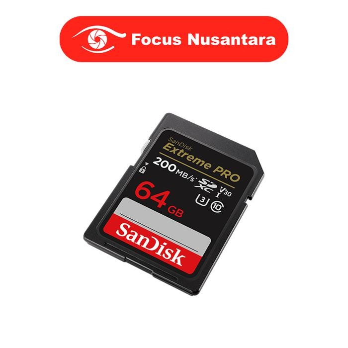 Sandisk Extreme Pro Sdxc Uhs-I V30 64Gb 200Mbps