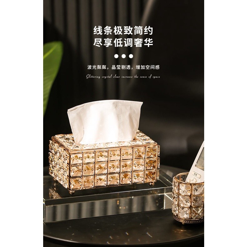Blink tissue / tissue box / crystal tissue box/ tissue box/ kotak tissue/ tissue