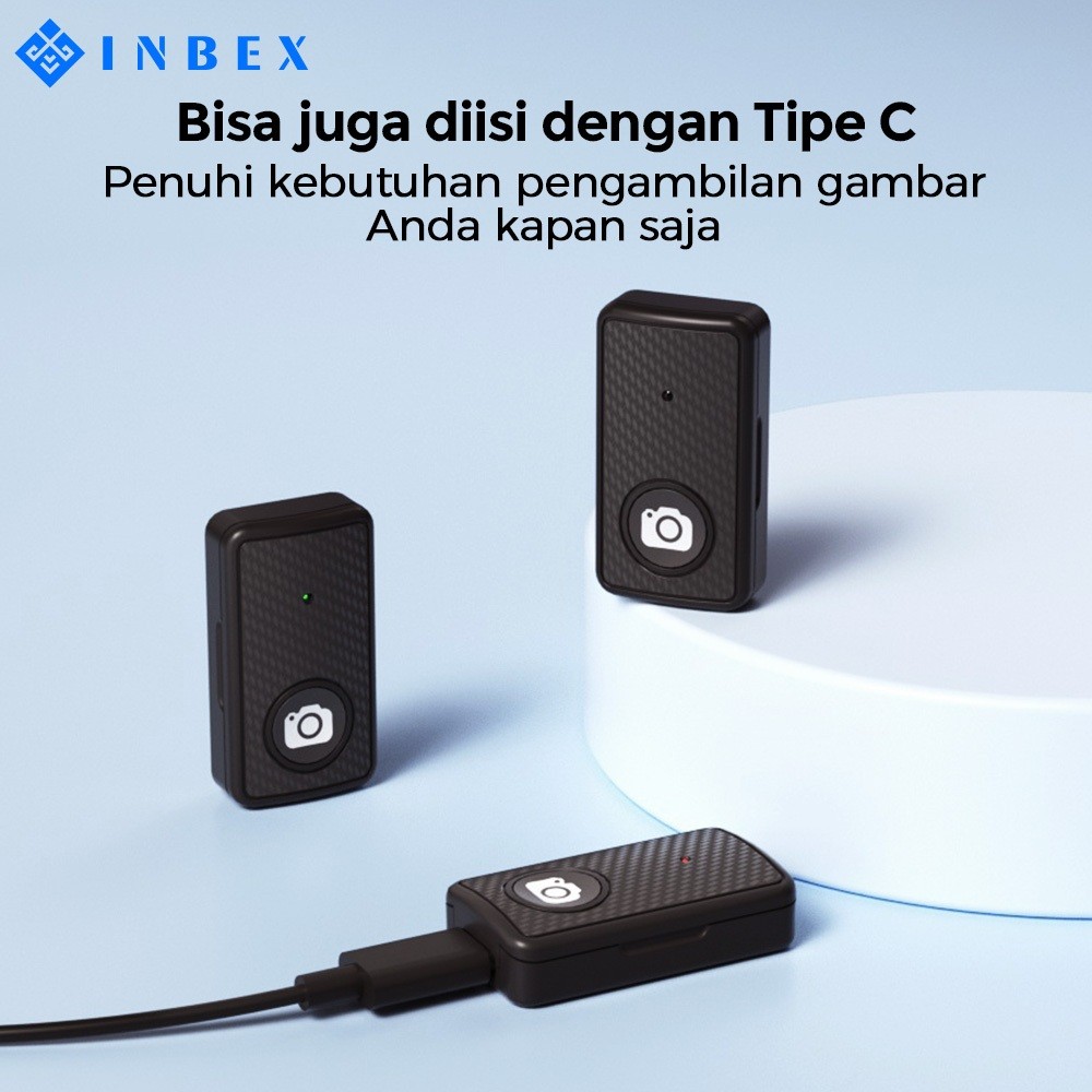 INBEX IB130 130CM Tongkat Selfie 4 Kaki Tripod Multifungsi ket Bluetooth Tongkat Menembak Portabel