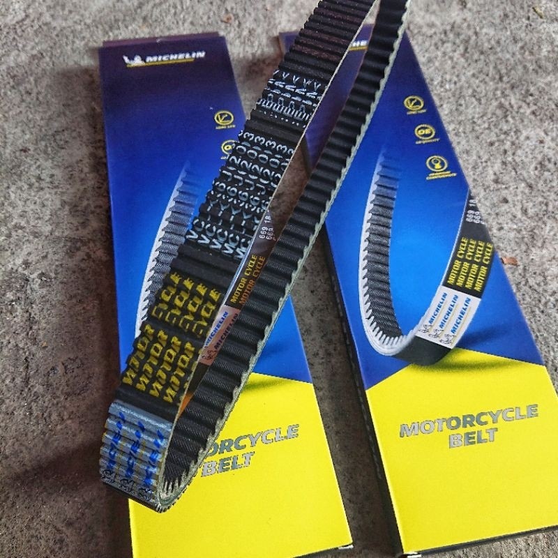 Maylikania Vanbelt Michelin V-Belt Epdm Vario125/150 Led Kzr Vario 125 Bohlam Original Michelin