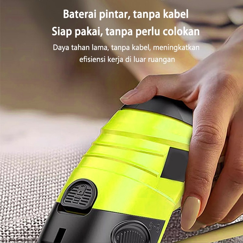 

Gunting Listrik Kain Gunting Listrik Isi Ulang USB Portabel Alat Pemotong Multifungsi DIY