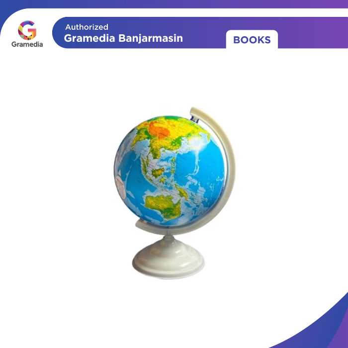 

Gramedia Banjarmasin - Globe Alamiah 30 Cm Frame Plastik