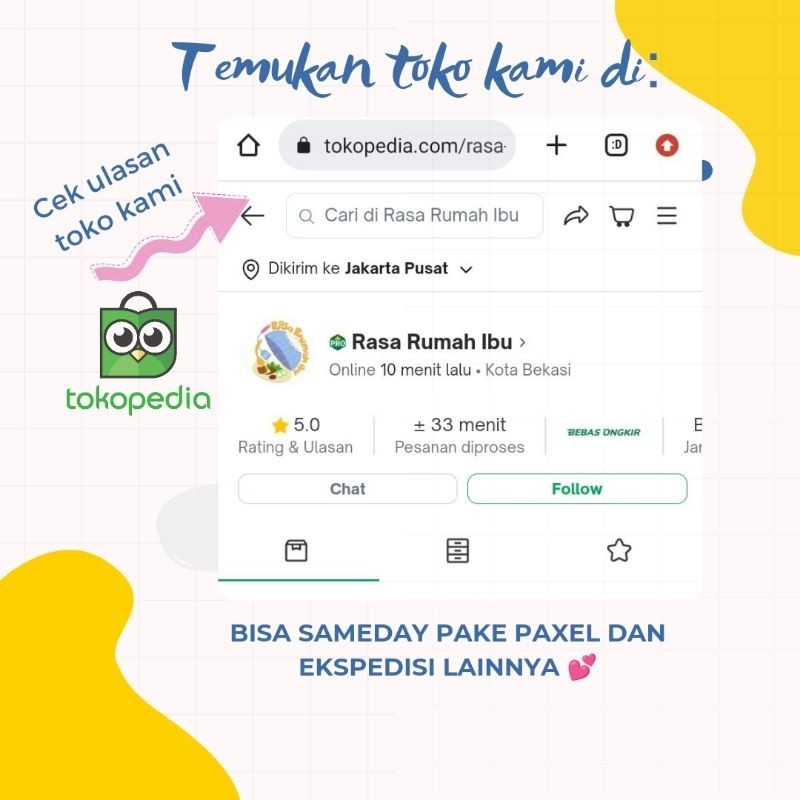 

Olivoliv Snack Frozen Food Tongkol Suwir Rasa Rumah Ibu