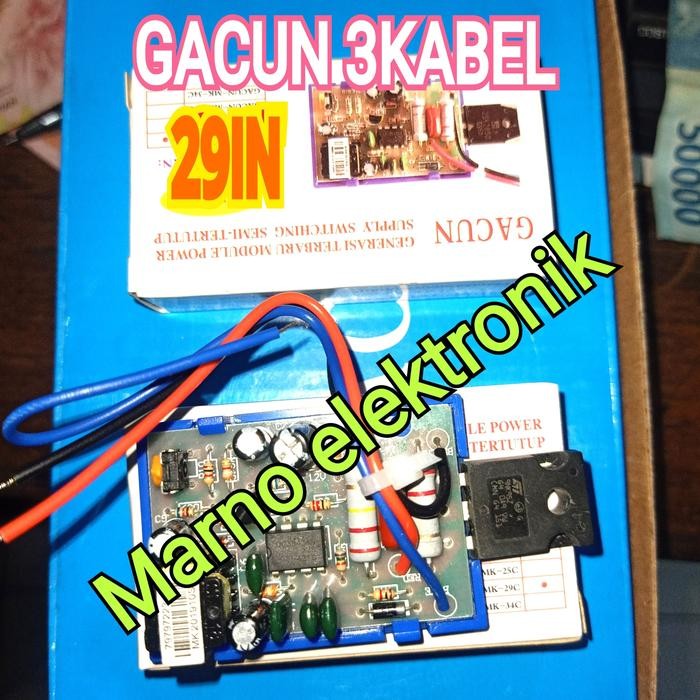GACUN 3 KABEL 29 IN REGULATOR GACUN 3KABEL 29IN TV DVD DLL