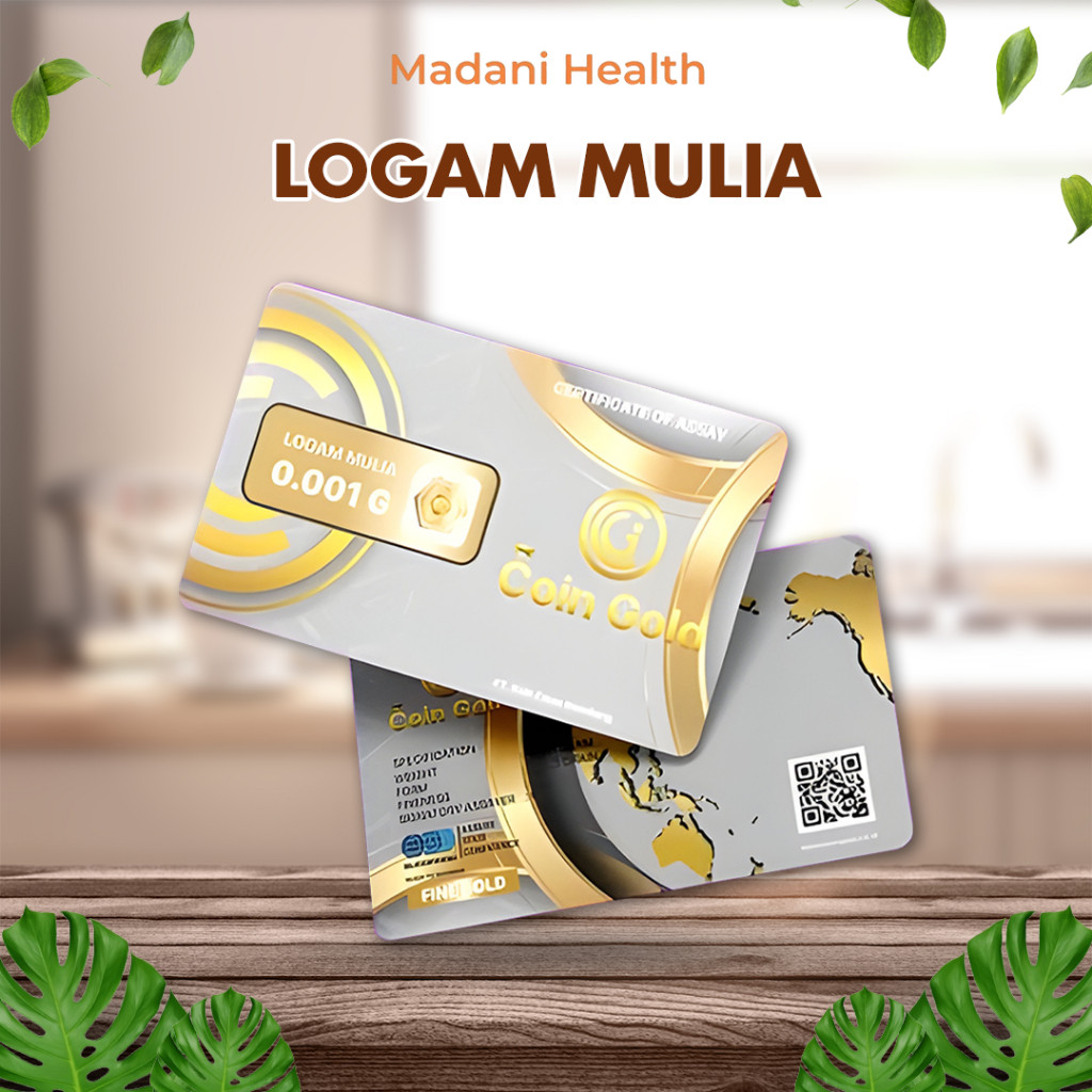 Logam Mulia 0.001 gram Coin Gold Coingold Babygold Mini gold Minigram Emas Kecil