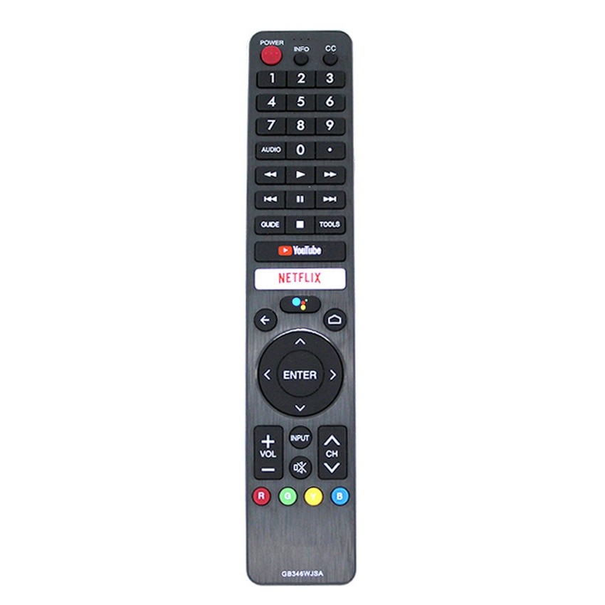 REMOT SMART TV SHARP ANDROID ASISTEN GOOGLE GB326WJSA REMOT REMOTE TV SHARP SMART TV SHARP ANDROID