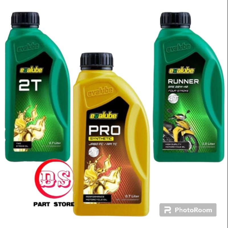 Citra Gardens Oil Oli 4T - 2T ( Mesin & Samping ) Evalube 4T 800Ml / Evalube 2T 700Ml / Evalube Pro