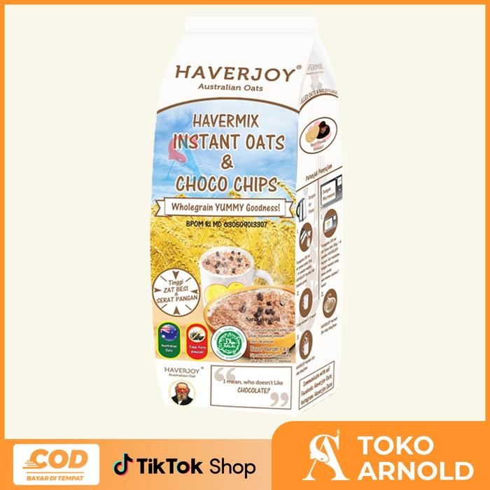 

JTTOP" HAVERJOY HAVERMIX INSTANT CHOCO CHIPS 1 KG FOOD GRANOLA