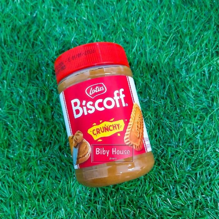

JTTOP" SELAI LOTUS BISCOFF CRUNCHY SPREAD 400 / 380 GR ORIGINAL TERMURAH