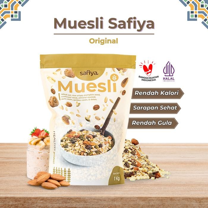 

JTTOP" MUESLI SAFIYA 500 GR SEREAL DRIED FRUIT OATMEAL