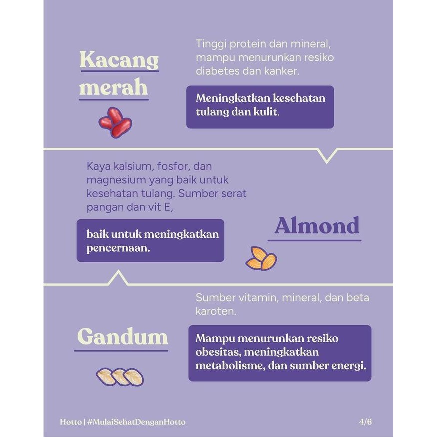 

JTTOP" HOTTO PURTO MULTIGRAIN KEMASAN BARU BERHOLOGRAM ( ISI 2 POUCH/32 SACHET )