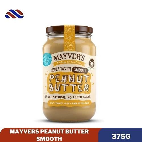 

JTTOP" MAYVER'S (MAYVERS) PEANUT BUTTER SMOOTH 375G(GRAM)