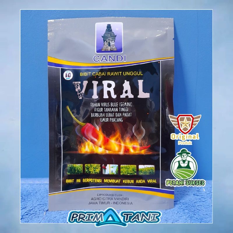 Happygardens Benih Cabe Viral 10Gr (Jaminan )
