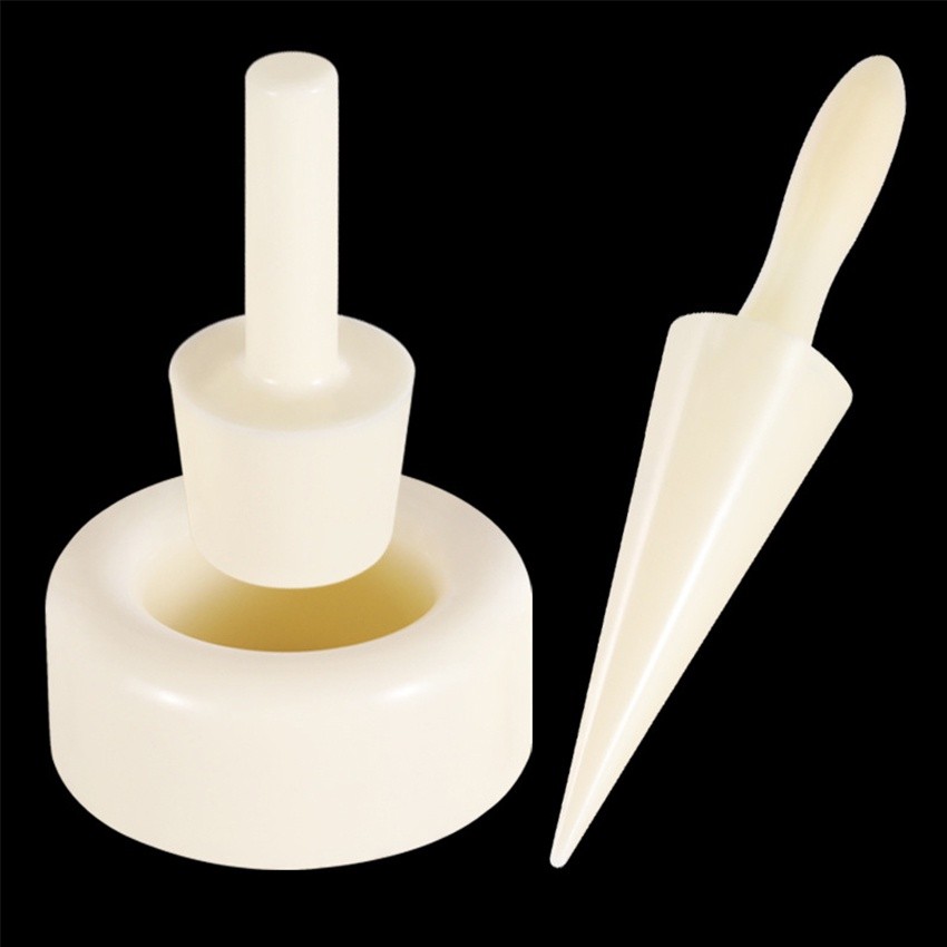 3Pcs/Set Cetakan Cone Ice Cream Waffle Cone Maker / cetakan es krim cone