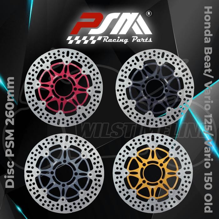 Piringan/ Disc Cakram PSM Titanium 260mm Honda Beat/ Vario 125/ Vario 150