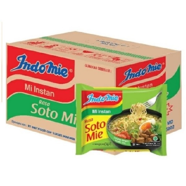 

INDOMIE MIE SOTO MIE KARTON BEST SELLER