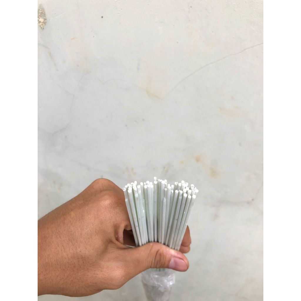 Ruji Fiber Stik Non Kulit Panjang 60cm Ukuran 1mm,1,3mm,1,5mm,1,8mm,2,5mm,3mm