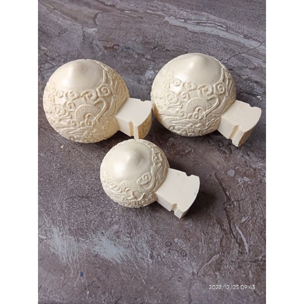 Cepuk Cangkir Mangkok Pakan Burung Anis/Murai/Kenari Motif Naga