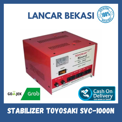 MD Stabilizer Toyosaki SVC-1000N (1000 Watt) - Listrik Stabil 220V