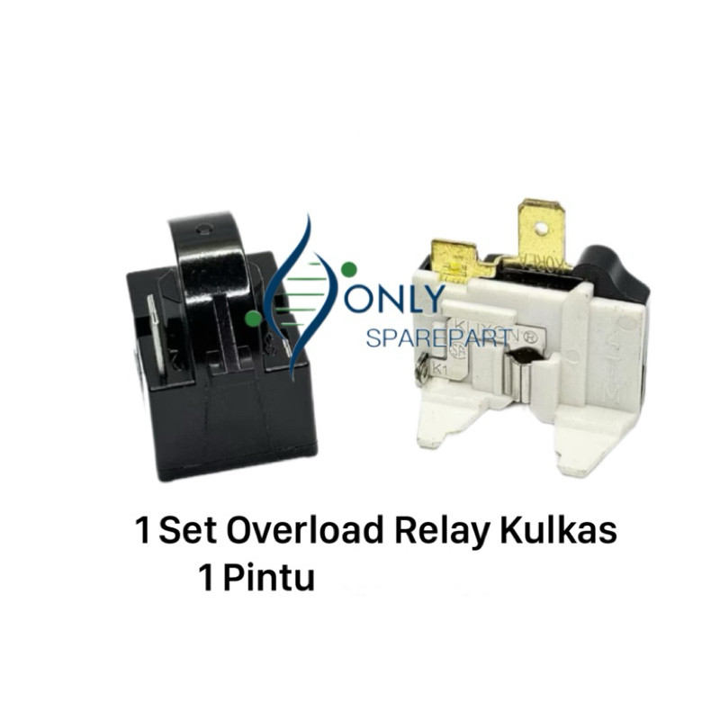 Relay Ptc Overload kulkas Polytron 1 pintu