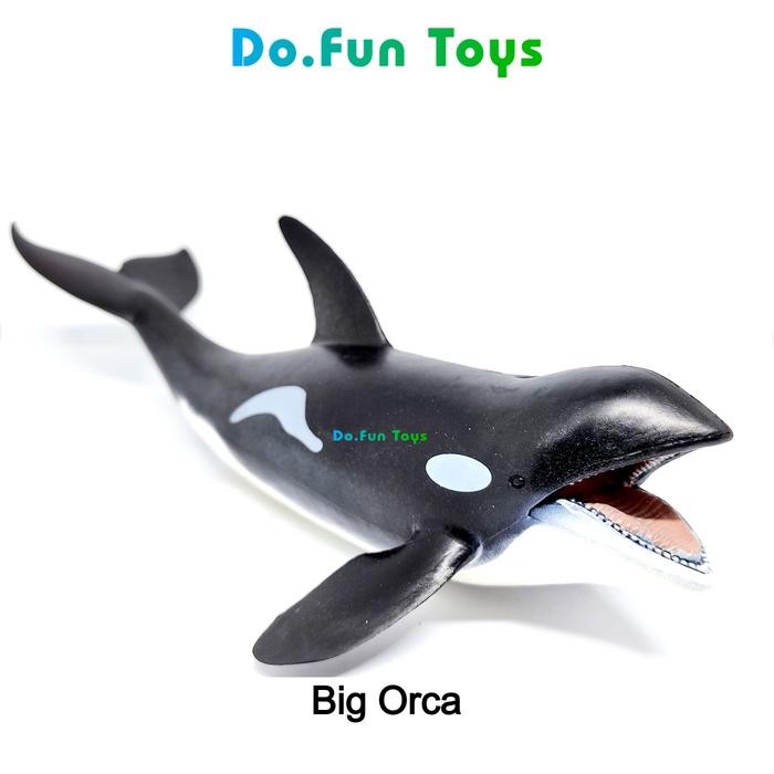 ORCA Animal Figure / Mainan Miniatur Ikan Paus Pembunuh
