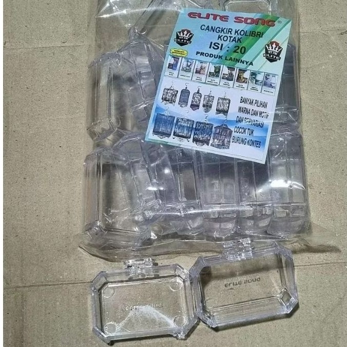 Cepuk Mandi kecil Kolibri , Pleci 20 Pcs