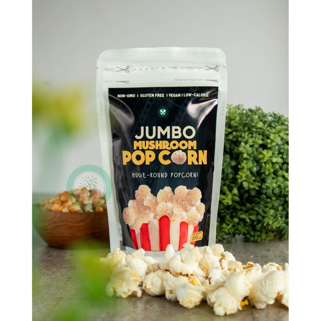 

JUMBO Mushroom Popcorn 100gr
