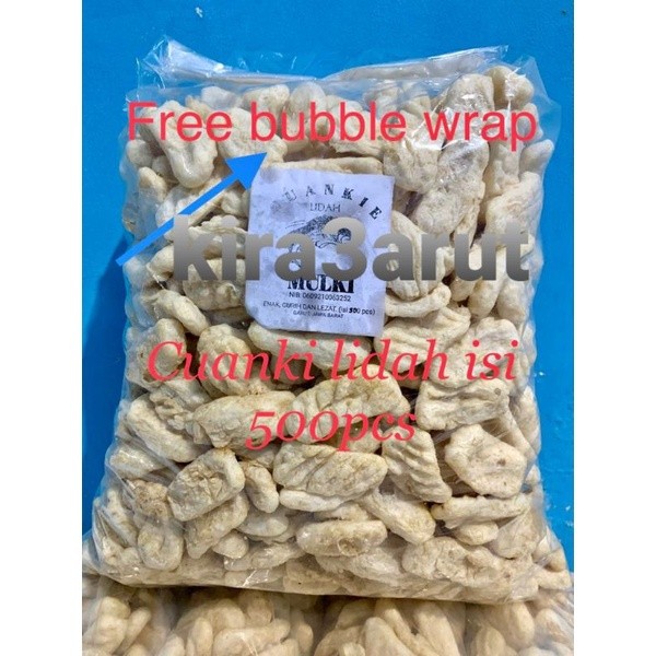 

cuanki lidah kriuk asli garut isi 500pcs,,bisa