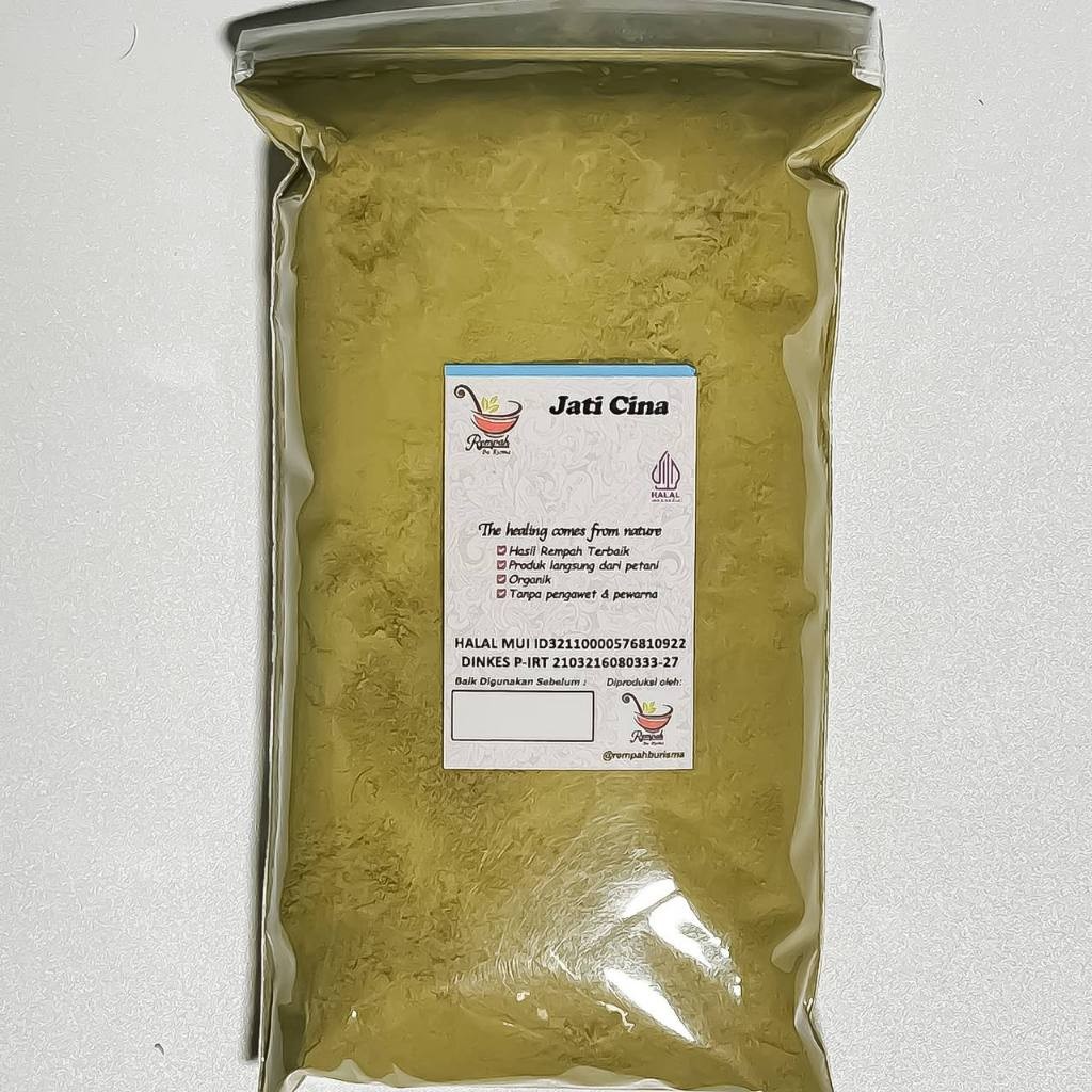 

Daun Jati Cina Bubuk 500 Gram Premium Rempah Bu Risma