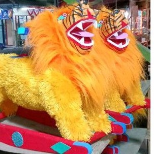 odong2 mainan odong singa size m