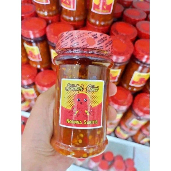 

Sambal Cumi NOUNNA SARITIE Terenakk 200 gr