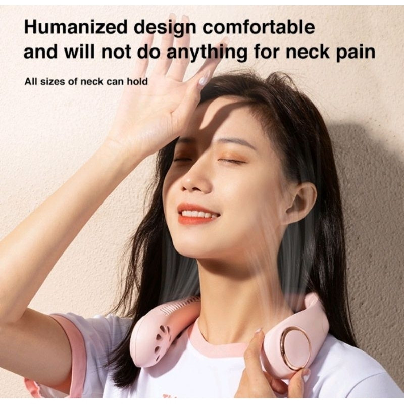 Kipas Leher Portabel / Kipas Angin Leher / Kipas Leher Kalung / Kipas Leher Gantung / Kipas Angin