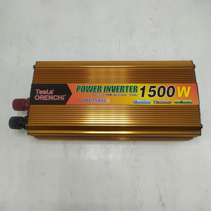 Power Inverter Tesla Tpi 1500G Kapasitas 1500W Alat Untuk Merubah Arus Dc Ke Ac