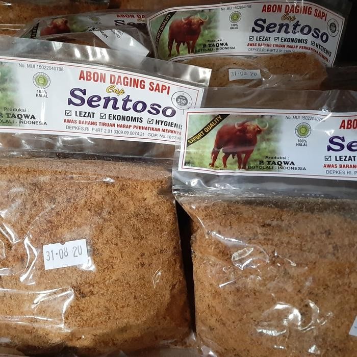 

Abon Sapi Cap Sentosa Boyolali Kemasan 1 Kg. Promo