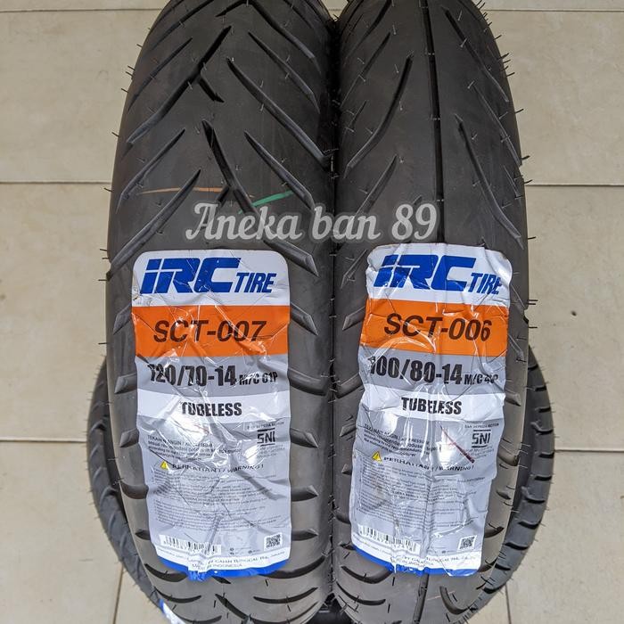 PREMIUM Ban IRC 120/70-14 / 100/80-14 ban standart pcx + BONUS