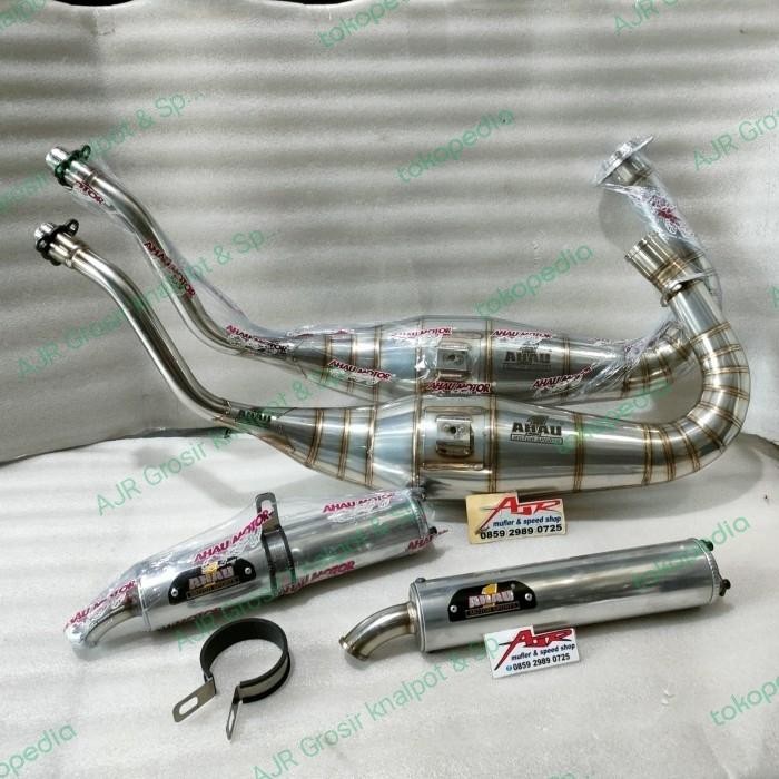PREMIUM Knalpot Ahau 1 AHAU1 New ORIGINAL Cobra & Non Cobra Ninja R RR SS ORI