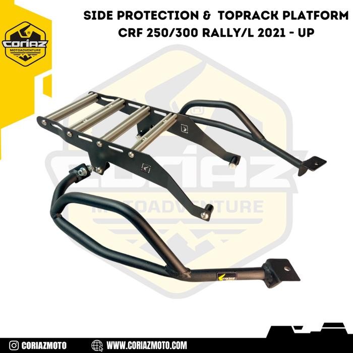 PREMIUM Top rack dan side rack Honda CRF 250 Rally 2021 UP