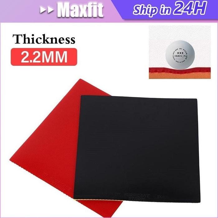 PREMIUM Soft Tipis Rubber Karet Bet Pingpong Terbaik Karet Bet Tenis Meja Power Spin Yinhe Original