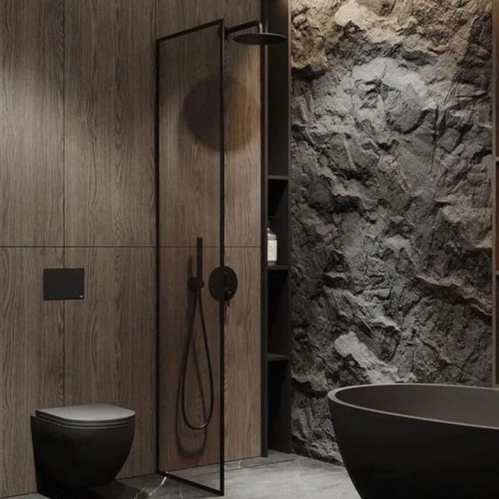 Terlaris Pu Stone Wall Panel Dinding 3D