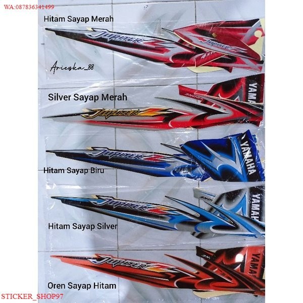 PREMIUM (ORI) Striping Jupiter Z 2006 KUALITAS ORIGINAL PABRIK