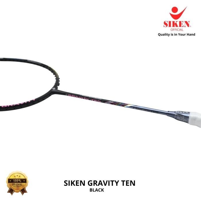 PREMIUM Raket Badminton Siken Gravity Ten Raket Siken Gravity 10