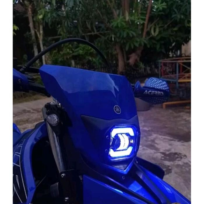 PREMIUM REFLEKTOR DAYMAKER HRV LED LAMPU DEPAN DAYMAKER LED SUPERMOTO CRF 150L CRF 150 WR 155R KLX
