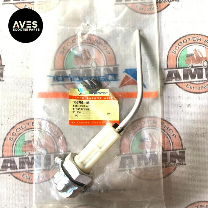 PREMIUM keran bensin vespa danmotor