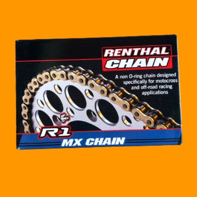 PREMIUM Rantai renthal r1 520 - rantai 520 oring renthal - rantai yzf250 ktm250 crf250 kxf250 rmz250