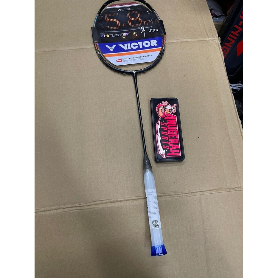 PREMIUM New Raket Badminton VICTOR Thruster Falcon Ultra / THRUSTER F ULTRA / TK-F ULTRA Original