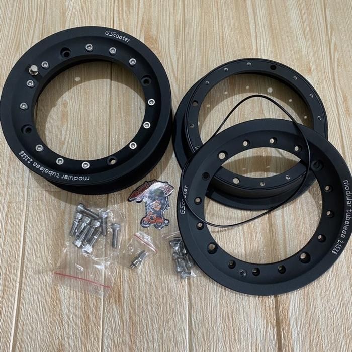 PREMIUM velg tubeless modular ring 8 gs gscooter vespa super ps