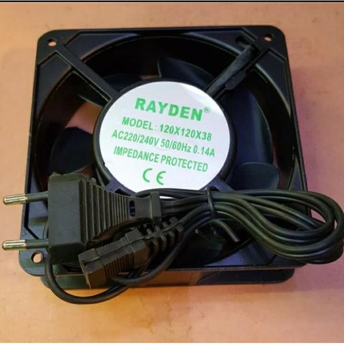 Terlaris Fan Cooler / Kipas Pendingin Rayden 120X120X38 Murah