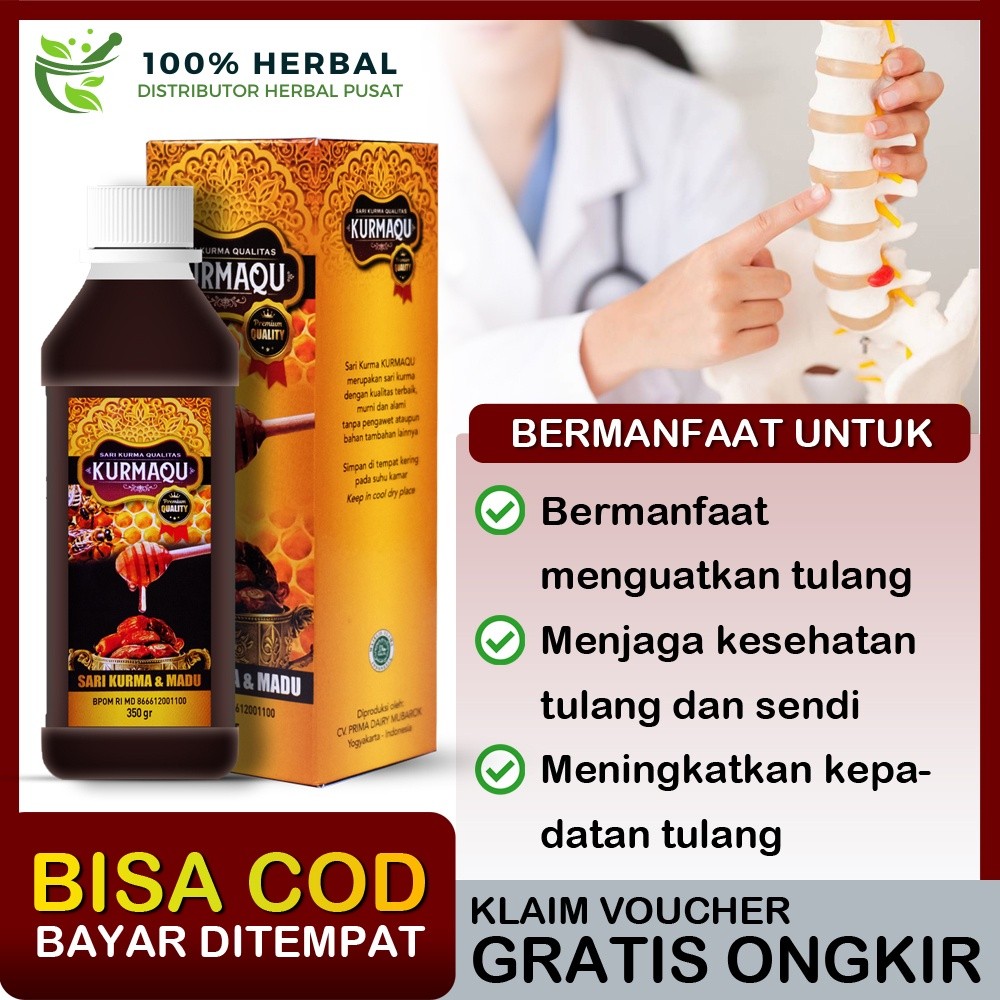 KURMAQU Tulang Obat Penuran Tulang Retak Patah Keropos Osteoporosis