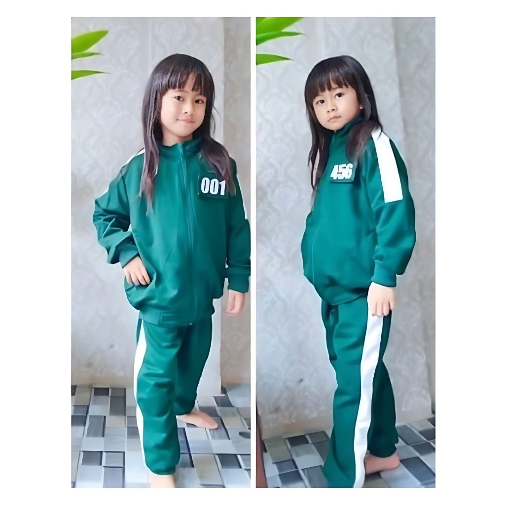 RB223 JAKET SQUID GAME / JAKET SQUID GAME ANAK / SQUID GAME (UNISEX)